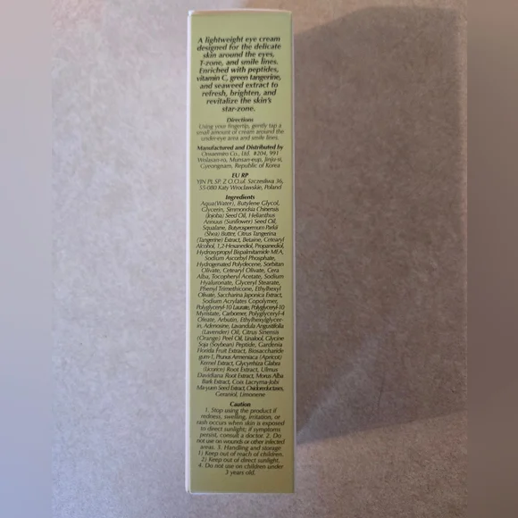 SoRoCi NEW Vita-Tangerine Spotlight Eye Cream 1.01 Ounce - Picture 4 of 4